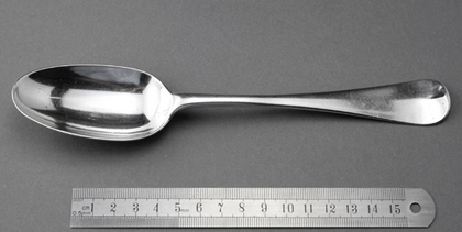 Scottish Provincial Silver Hanoverian Tablespoon - John Steven, Dundee